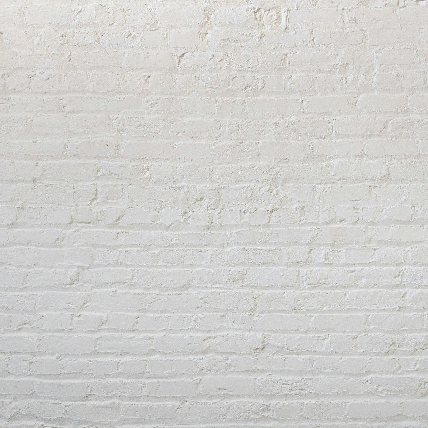 white brick wall